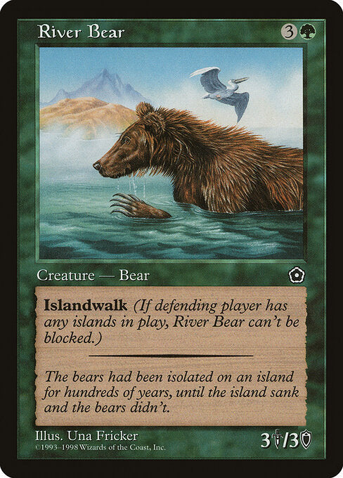 River Bear – Portal Second Age (P02-144) Magic: The Gathering card | LC-REM-20260804-15339644846412-b8508e3b-a934-4795-a2df-07e792f2685f