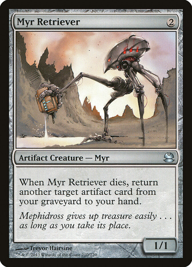 Magic-kaart Myr Retriever MMA-210 uit Modern Masters (Uncommon)