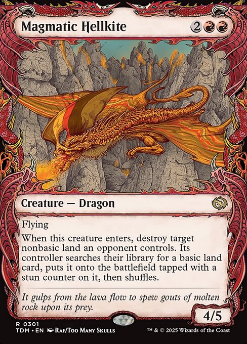 Magmatic Hellkite – Tarkir: Dragonstorm (TDM-301) Magic: The Gathering card | LC-REM-20260804-15401852141900-b8a8906f-8593-4ae8-ba65-f2a1cc4c8fa6 Hauptbild