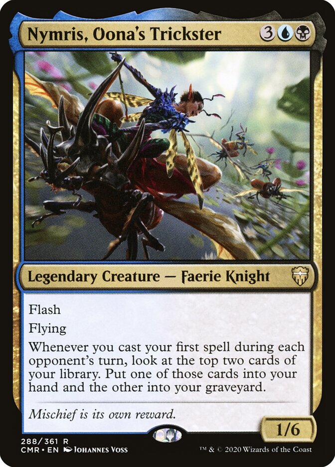Nymris, Oona's Trickster - Commander Legends (Rare) [CMR-288]