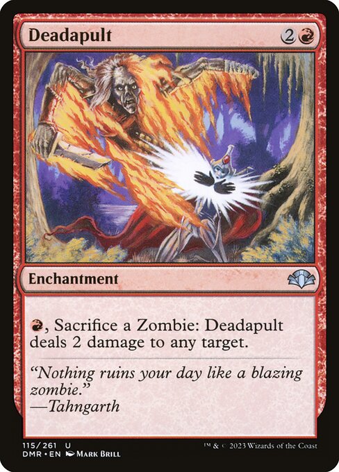 Deadapult – Dominaria Remastered (DMR-115) Magic: The Gathering card