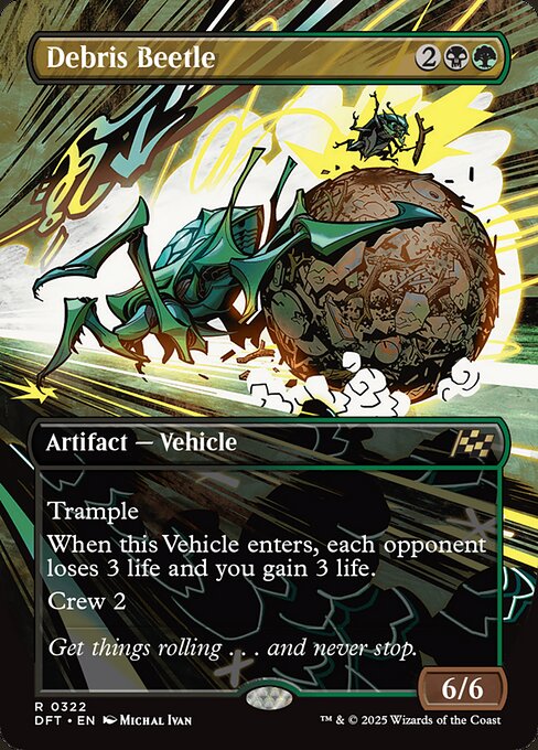 Debris Beetle – Aetherdrift (DFT-322) Magic: The Gathering card | LC-REM-20260804-15339547099468-b8fe7293-2d85-42dd-b6a1-21e98487cbfa