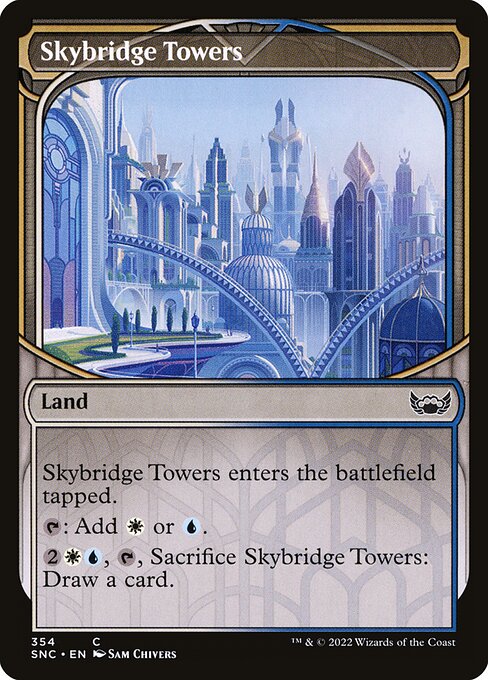 Skybridge Towers – Streets of New Capenna (SNC-354) Magic: The Gathering card | LC-REM-20260804-15383345365324-b906bdba-534c-4f47-b00b-bb93f92774cd