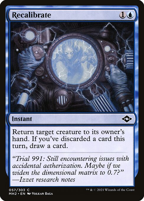 Recalibrate – Modern Horizons 2 (MH2-57) Magic: The Gathering card