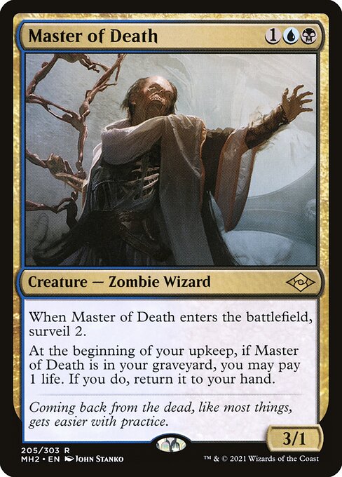 Master of Death – Modern Horizons 2 (MH2-205) Magic: The Gathering card
