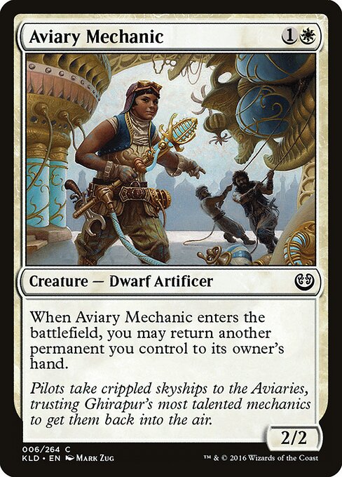 Aviary Mechanic – Kaladesh (KLD-6) Magic: The Gathering card | LC-REM-20260804-15150981218636-b97b0767-4308-4e5d-bc12-6cf8d8724797