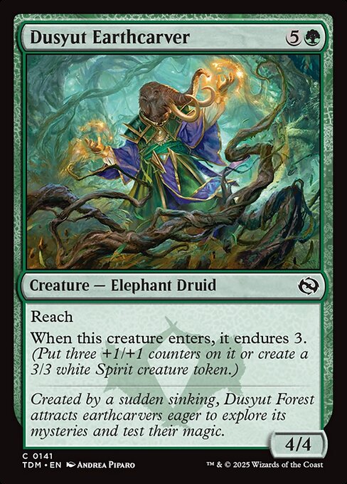 Dusyut Earthcarver – Tarkir: Dragonstorm (TDM-141) Magic: The Gathering card | LC-REM-20260804-15401865249100-b98ecc96-f557-479a-8685-2b5487d5b407 Hoofdafbeelding