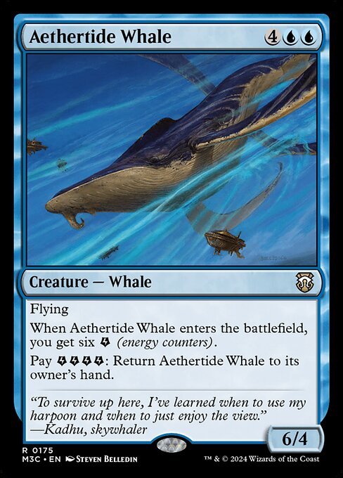 Aethertide Whale – Modern Horizons 3 Commander (M3C-175) Magic: The Gathering card | LC-REM-20260804-15339503157580-b995e52d-c10b-45fb-81b8-bf0cf4890054