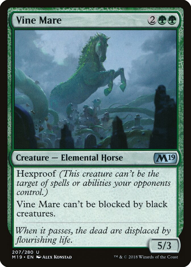 Vine Mare - Core 2019 (Uncommon) [M19-207]