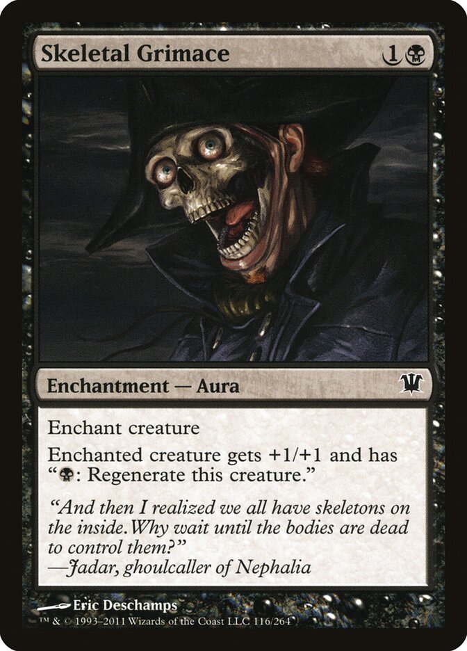 Skeletal Grimace - Innistrad (Common) [ISD-116] Image principale du produit