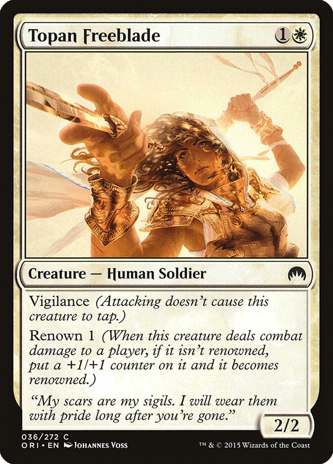 Topan Freeblade - Magic Origins (Common) [ORI-36]