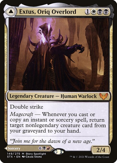 Extus, Oriq Overlord // Awaken the Blood Avatar – Strixhaven: School of Mages (STX-149) Magic: The Gathering card | LC-REM-20260804-15150814200140-ba09360a-067e-48a5-bdc5-a19fd066a785