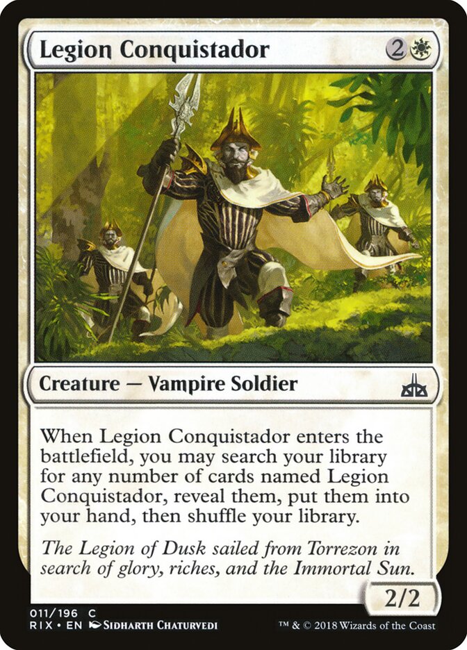 Legion Conquistador - Rivals of Ixalan (Common) [RIX-11]