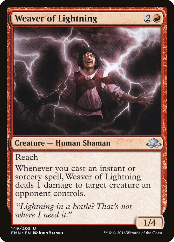 Weaver of Lightning - Eldritch Moon (Uncommon) [EMN-149]