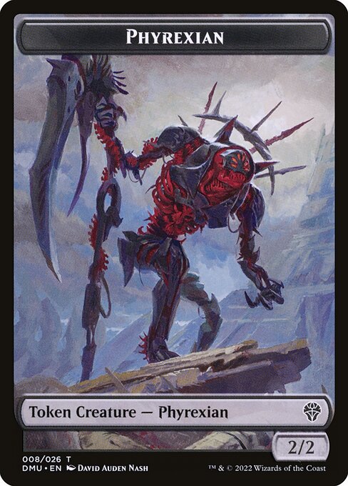 Phyrexian – Dominaria United Tokens (TDMU-8) Magic: The Gathering card | LC-REM-20260804-15150934163788-ba2a7b17-a65a-4c37-bc2b-8be5ff8ce692
