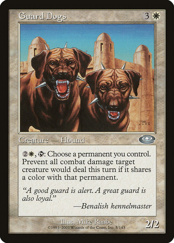 Guard Dogs - Planeshift (Uncommon) [PLS-5]