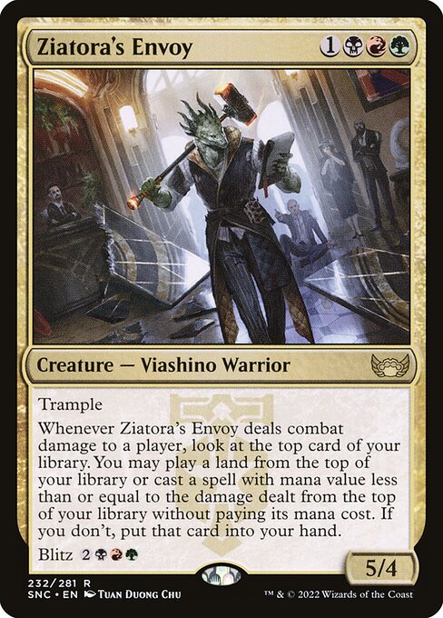 Ziatora's Envoy – Streets of New Capenna (SNC-232) Magic: The Gathering card | LC-REM-20260804-15675716567372-ba39154c-aace-4d55-a3ad-7c9eb717ed2b
