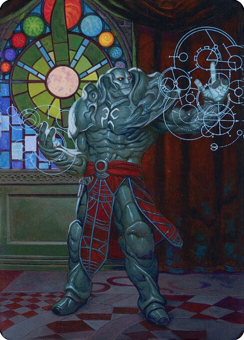Karn, Living Legacy // Karn, Living Legacy – Dominaria United Art Series (ADMU-2) Magic: The Gathering card | LC-REM-20260804-15151685239116-ba4efbcd-f71a-472c-8d7c-442450d0200d Main image