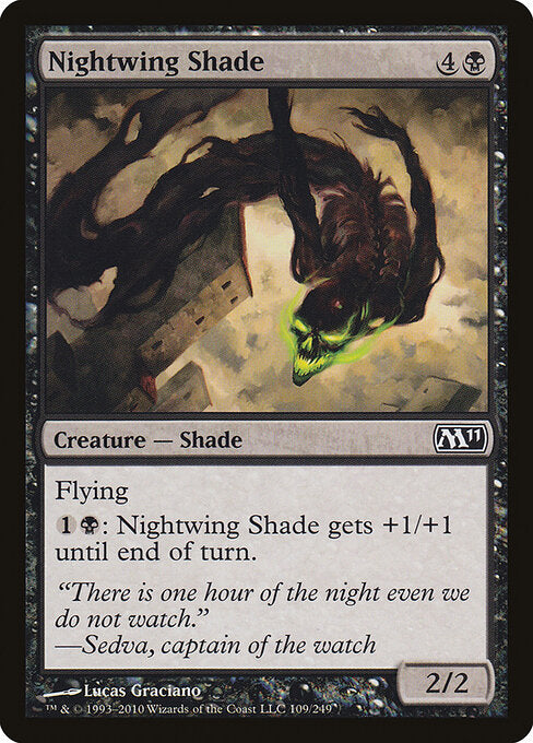 Nightwing Shade – Magic 2011 (M11-109) Magic: The Gathering card