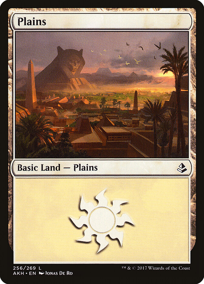 Plains (V.3) - Amonkhet (Land) [AKH-256] Image principale du produit