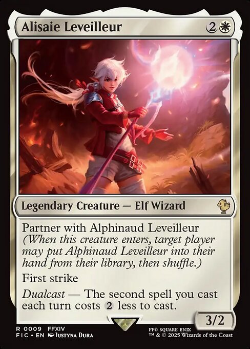 Alisaie Leveilleur – Final Fantasy Commander (FIC-9) Magic: The Gathering card | LC-REM-20260804-15339505549644-ba96f831-02cb-4a74-a2e4-7f76444e3cd7 Immagine principale del prodotto
