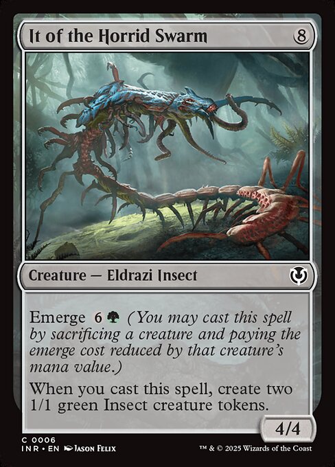 It of the Horrid Swarm – Innistrad Remastered (INR-6) Magic: The Gathering card