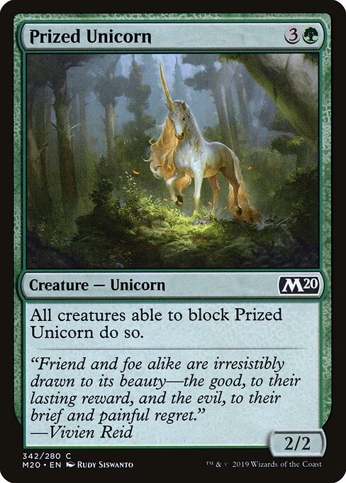 Prized Unicorn – Core Set 2020 (M20-342) Magic: The Gathering card | LC-REM-20260804-15711430902092-baac1604-379f-4f03-97ae-9ec10921167c Imagen principal del producto
