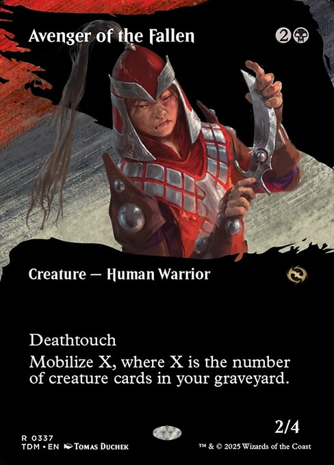 Avenger of the Fallen – Tarkir: Dragonstorm (TDM-337) Magic: The Gathering card | LC-REM-20260804-15401849880908-bae9ca3b-cc32-410f-82e9-85cb9c4fa447 Main image