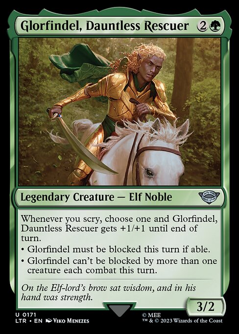 Glorfindel, Dauntless Rescuer – The Lord of the Rings: Tales of Middle-earth (LTR-171) Magic: The Gathering card | LC-REM-20260804-15150951465292-baf7a546-8a8b-4396-ab64-9a5b9abffe79