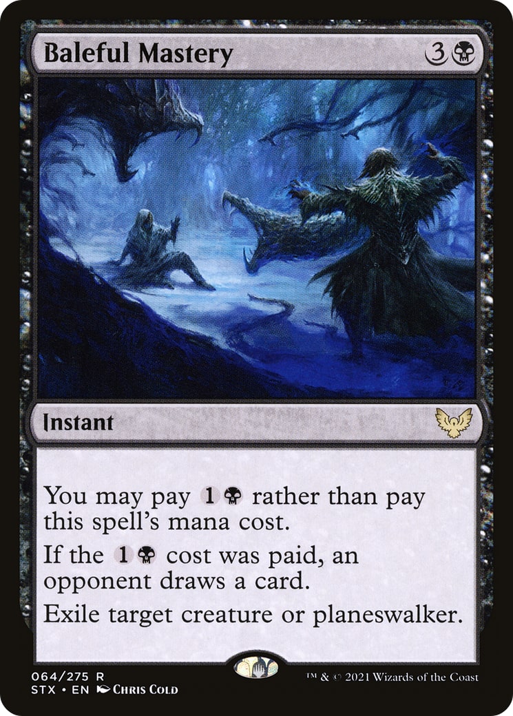 Baleful Mastery – Strixhaven: School of Mages 64 – Magic: The Gathering single card | Lichcards Hauptbild
