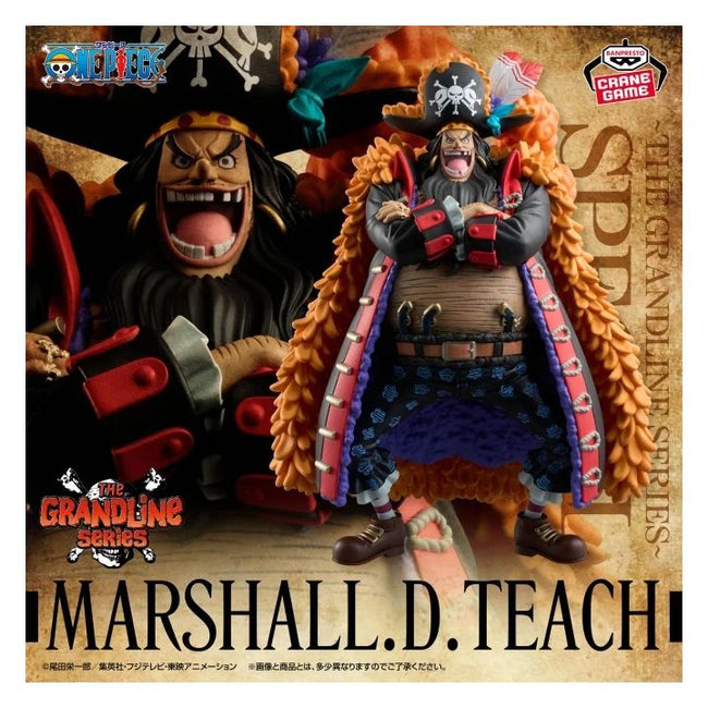 BANPRESTO One Piece DXF Grandline Series Special Marshall D. Teach Blackbeard 18 cm Hover Image