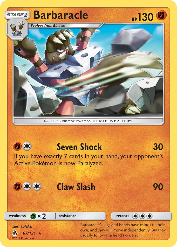 Barbaracle – Forbidden Light 67 – Pokémon TCG single card | Lichcards Hauptbild