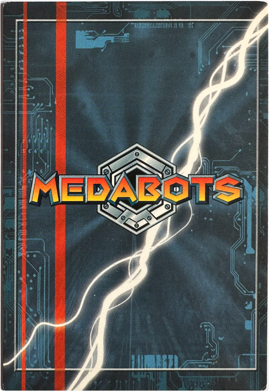 Basart BP09 Medabots kaart — exemplaar 1 achterkant