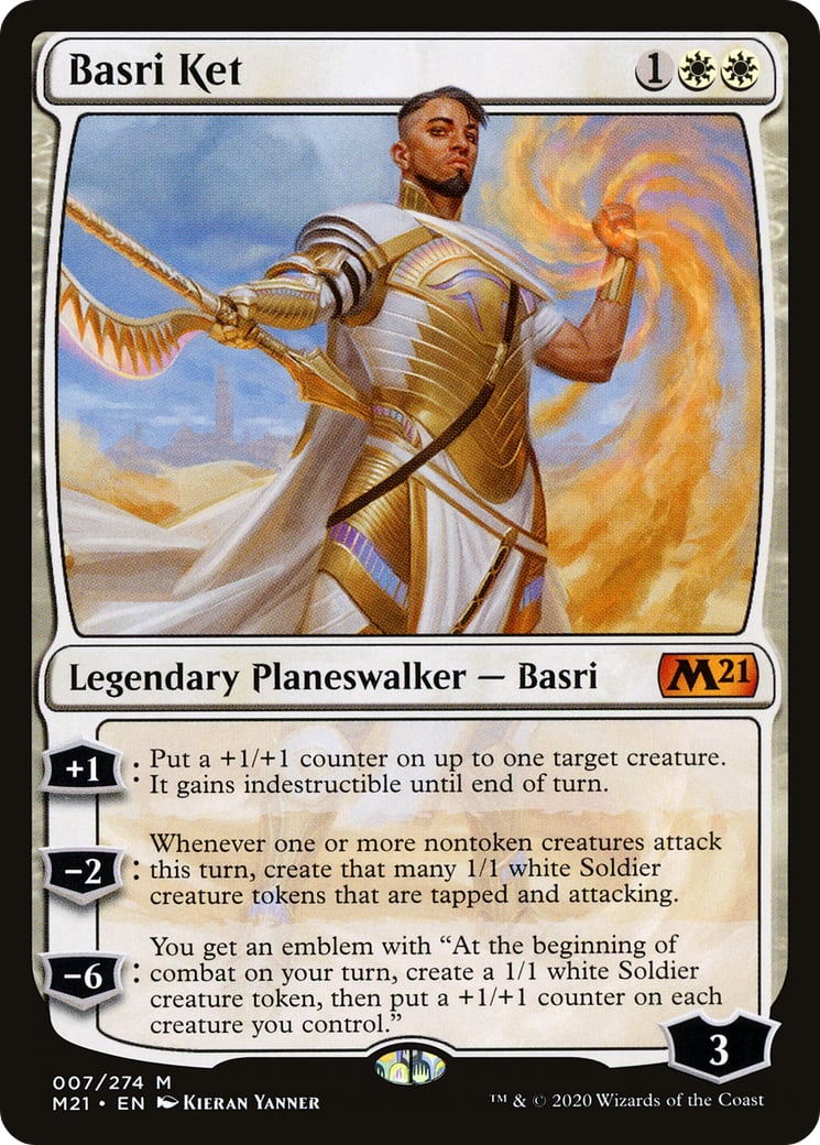 Basri Ket – Core 2021 7 – Magic: The Gathering single card | Lichcards Hoofdafbeelding