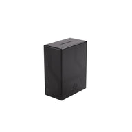 Zwarte Bastion 50+ deckbox met doorzichtig venster