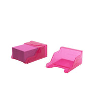 Roze Bastion 50+ deckbox van opzij
