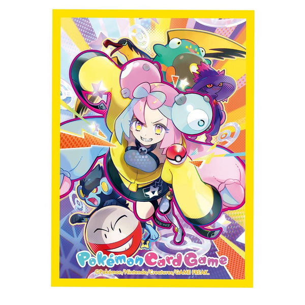 Pokémon Sleeves - Iono (64 stuks, Japans, Battle Partners) – het volledige ontwerp van de sleeve (officiële afbeelding Pokémon Center Japan)