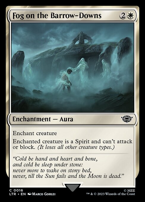 Fog on the Barrow-Downs – The Lord of the Rings: Tales of Middle-earth (LTR-16) Magic: The Gathering card | LC-REM-20260804-15150810071372-bb0cda3a-20d7-425a-89fe-b0a3cd7ced03