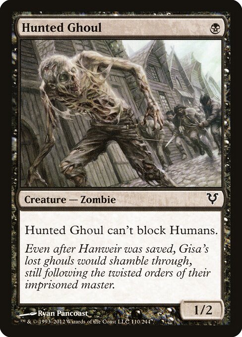 Hunted Ghoul – Avacyn Restored (AVR-110) Magic: The Gathering card Main image