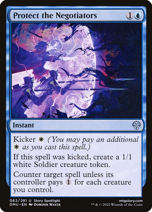 Protect the Negotiators – Dominaria United (DMU-62) Magic: The Gathering card