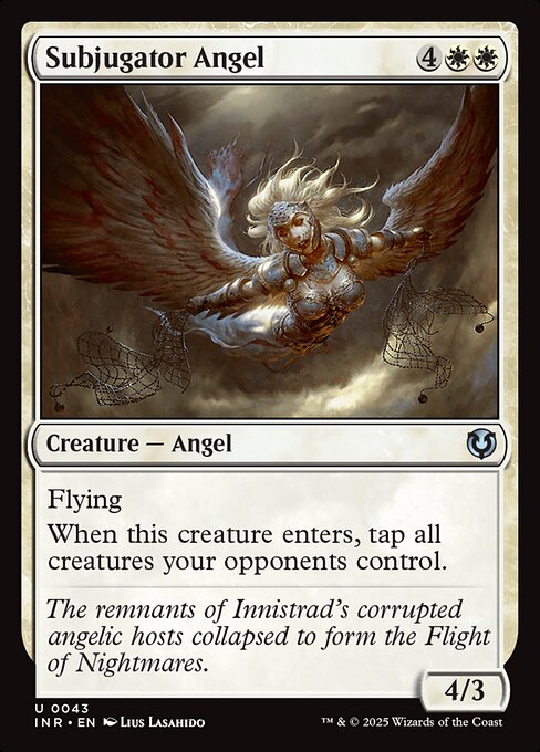 Subjugator Angel – Innistrad Remastered (INR-43) Magic: The Gathering card Imagen principal del producto