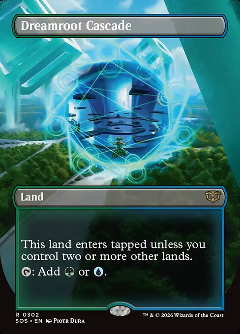 Dreamroot Cascade – Secrets of Strixhaven (SOS-302) Magic: The Gathering card | LC-REM-20260804-15765059338572-bb911ec9-4354-46af-8750-6920555eb1e7 Imagen principal del producto