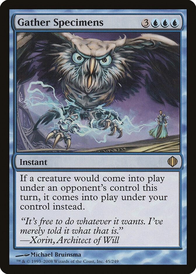 Magic-kaart Gather Specimens ALA-45 uit Shards of Alara (Rare) Imagen principal del producto