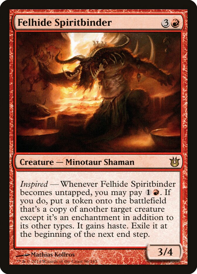 Felhide Spiritbinder - Born of the Gods (Rare) [BNG-96] Immagine principale del prodotto