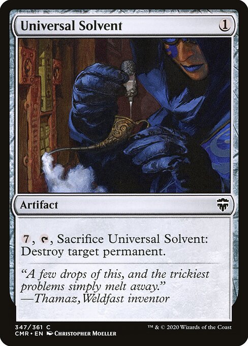 Universal Solvent – Commander Legends (CMR-347) Magic: The Gathering card | LC-REM-20260804-15414860939596-bbe257c5-d2f8-4a4f-bf74-f6dc4b6861e4