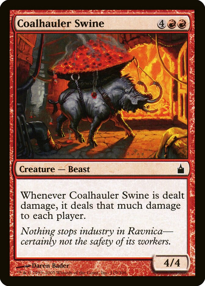 Coalhauler Swine - Ravnica: City of Guilds (Common) [RAV-119]