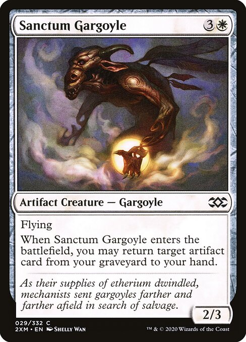 Sanctum Gargoyle – Double Masters (2XM-29) Magic: The Gathering card Main image
