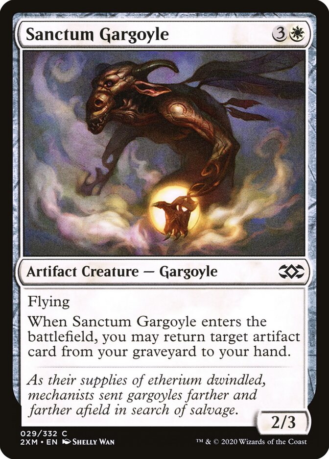 Sanctum Gargoyle - Double Masters (Common) [2XM-29] Hoofdafbeelding