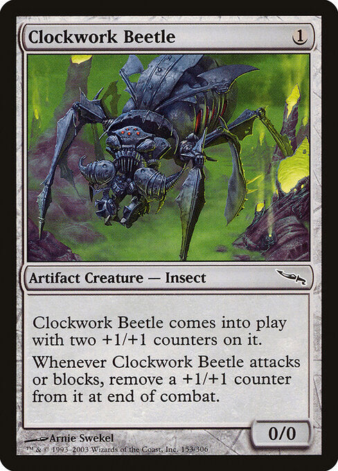 Clockwork Beetle – Mirrodin (MRD-153) Magic: The Gathering card | LC-REM-20260804-15617496842572-bc3c8db7-cf58-4571-b4ad-2b68d73495b2