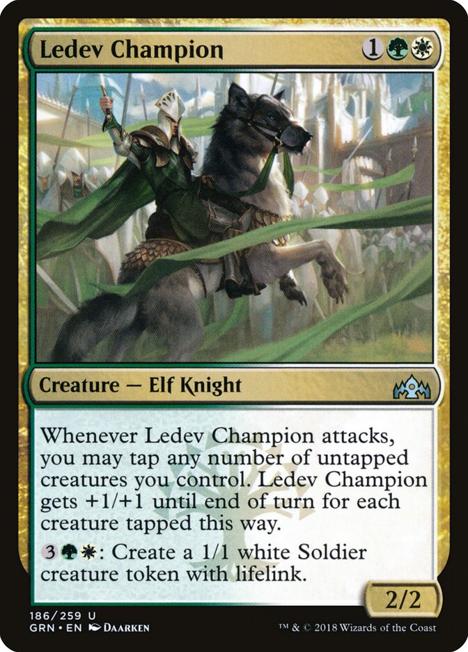 Ledev Champion - Guilds of Ravnica (Uncommon) [GRN-186]